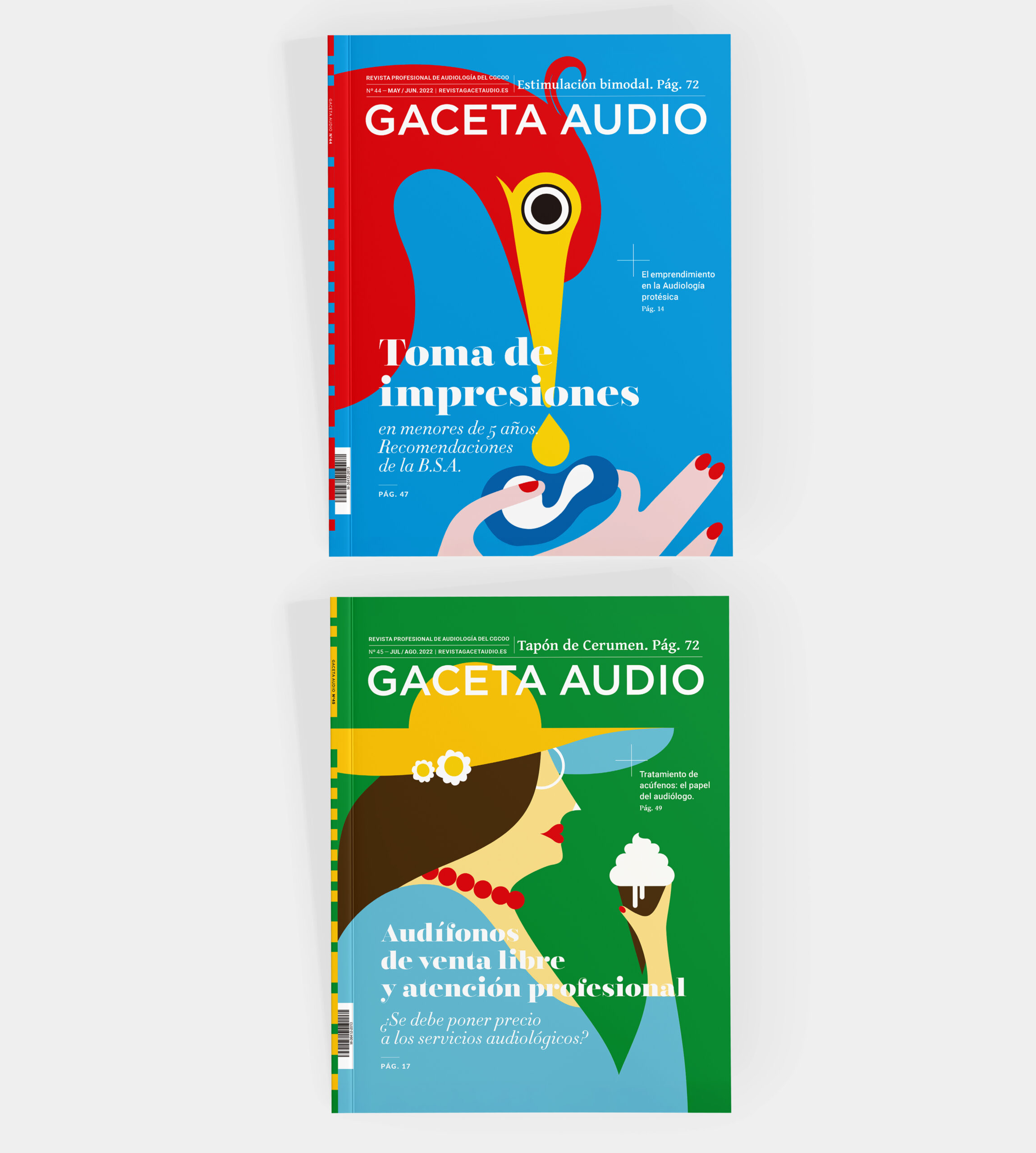 Portas Revista Gaceta Audio. Revista de Audiología del CGCOO.es Alejandro lopez