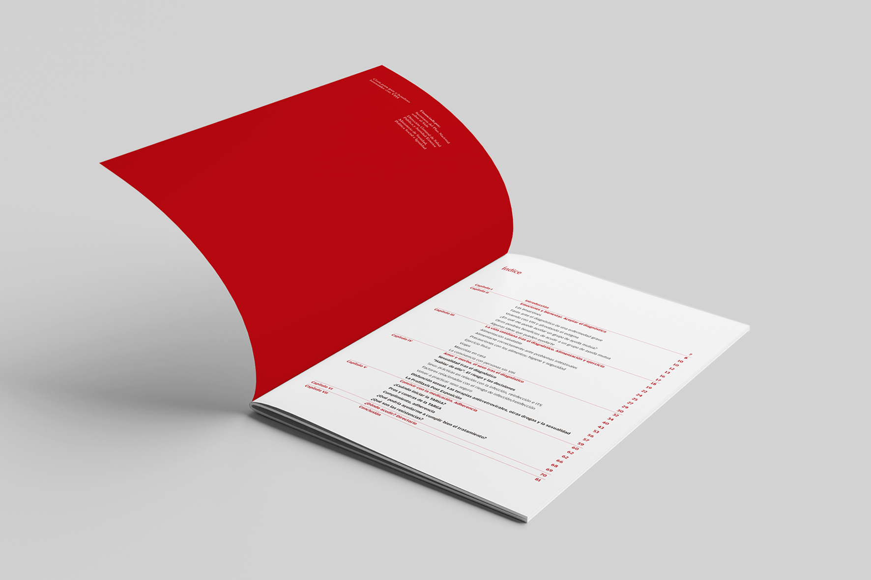 Guía VIH. Ministerio de Sanidad de España. Índice.