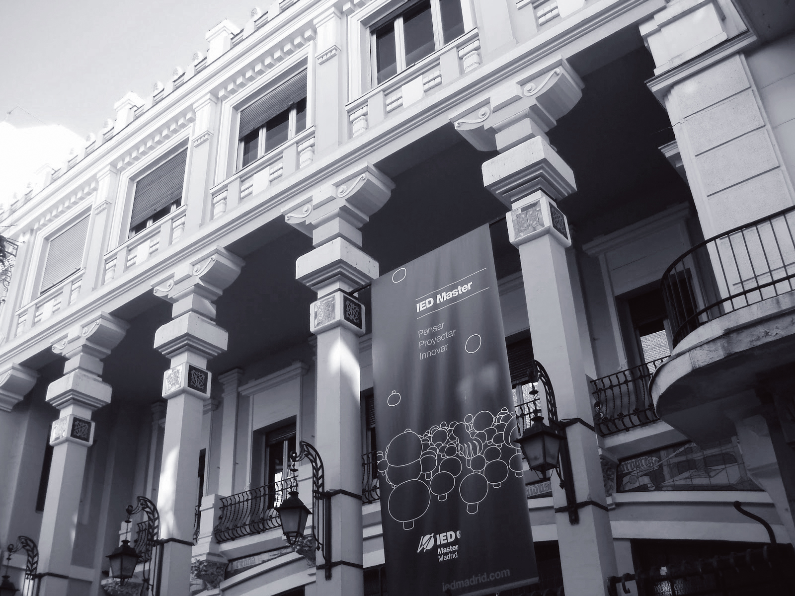 Sede del Istituto Europeo di Design en la calle Larra, 14 en Madrid.