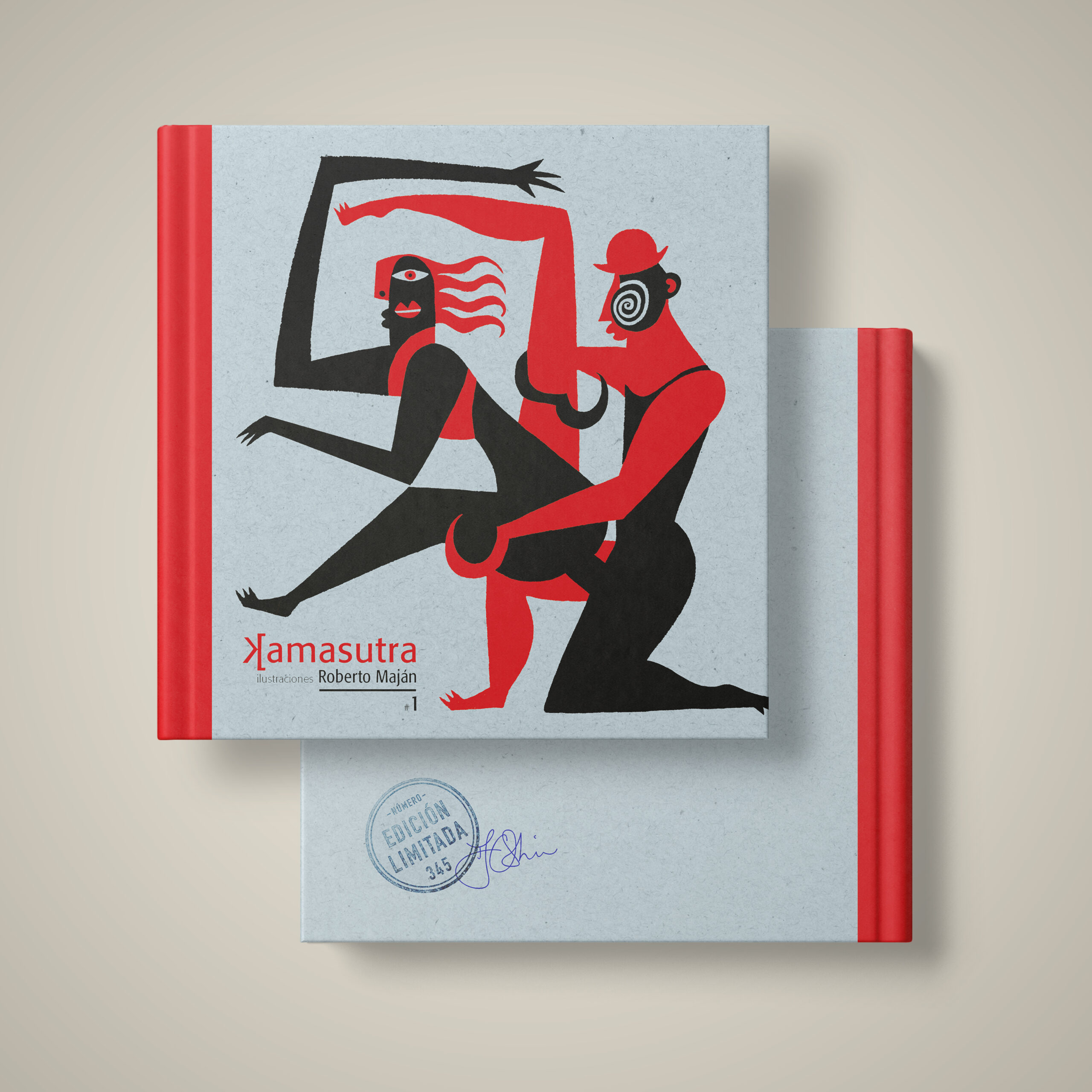 Kamasutra 1. Ilustraciones Roberto Maján, Artichoke ediciones. Diseño Alejandro López.