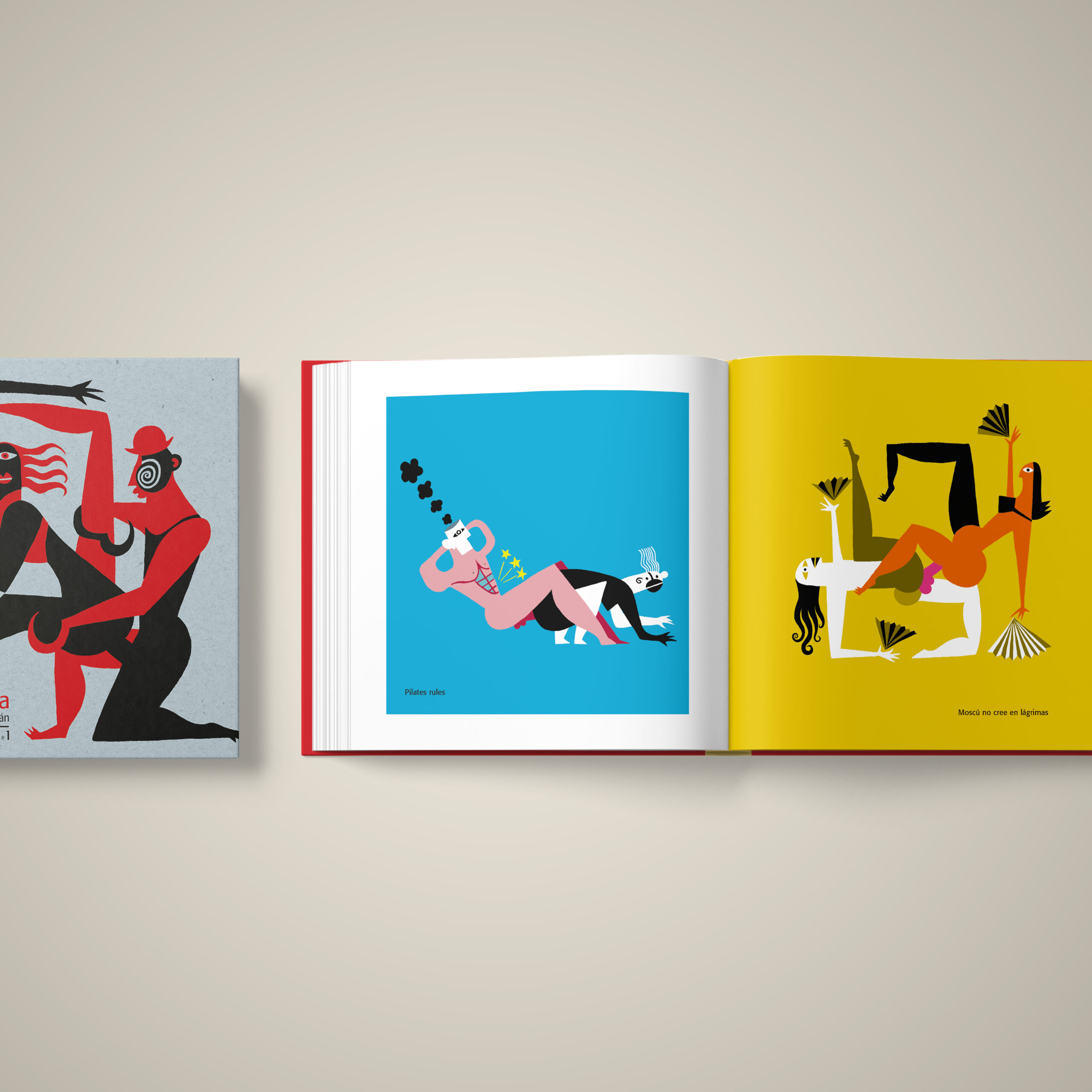 Kamasutra-2. Ilustraciones Roberto Maján, Artichoke ediciones. Diseño Alejandro López.