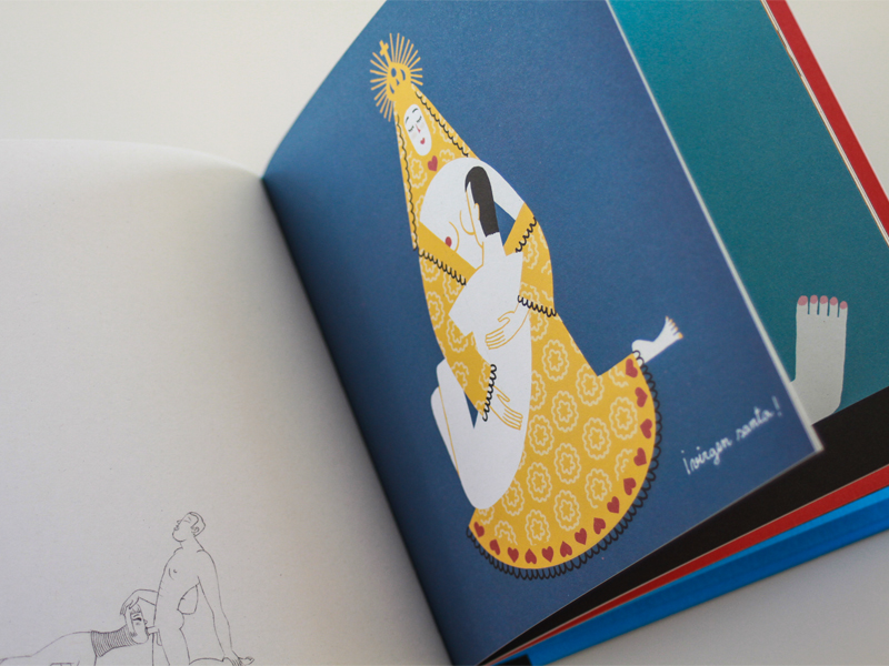 Kamasutra Luci Gutierrez, diseño de colección Alejandro Lopez.