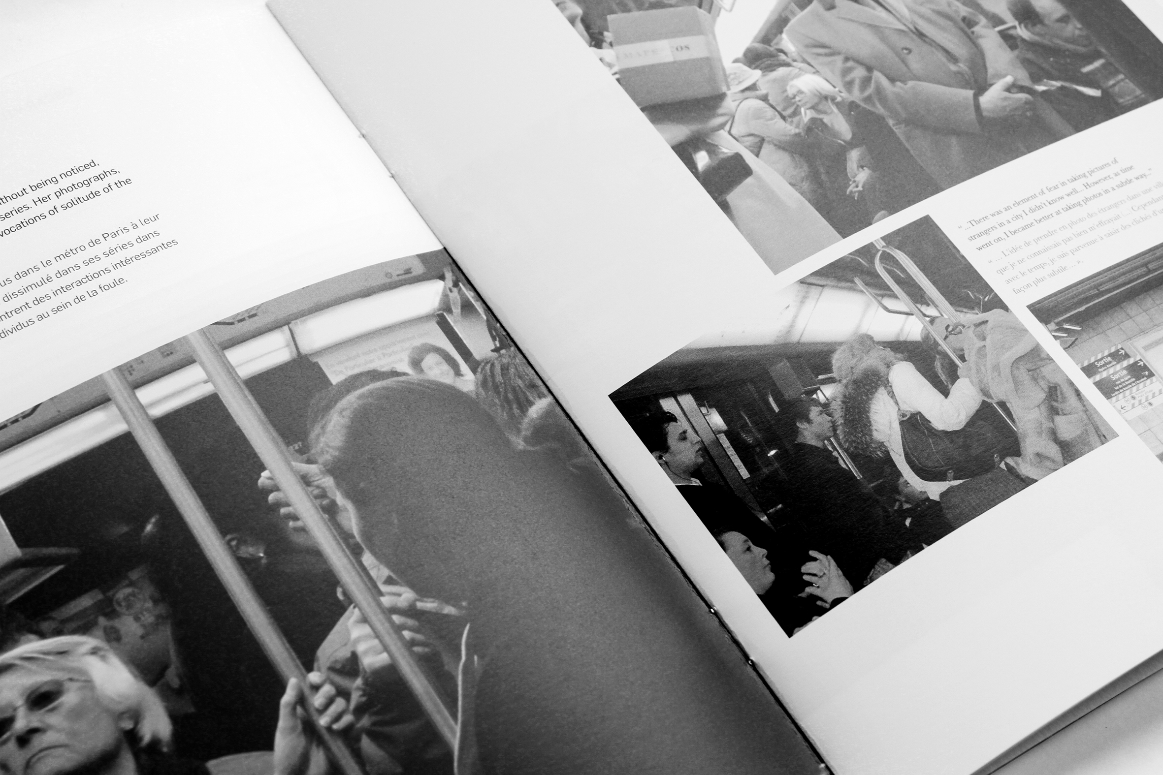 Stanford University. Bing Overseas Studies Program. Diseño del folleto, páginas interiores.